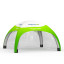 Inflatable Tent Air 5 x 5 m with 2 transparent walls