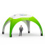 Inflatable tent Air 6 x 6  m - size comparison 