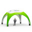Inflatable tent Air 6 x 6 m - size comparison