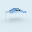 Gazebo Basic: full-surface digitally printable