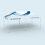 Gazebo Basic: full-surface digitally printable