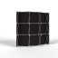 Exhibition wall Pop Up Velcro, back with Multisol® X Opak SE, opacity: 100%
