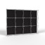 Exhibition wall Pop Up Velcro, back with Multisol® X Opak SE, opacity: 100%