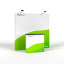Pop Up Velcro 3 x 3, optional combination with counter and halogen spots
