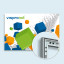 Textile Poster with wall frame Q-Frame® in horizontal format 3:2