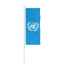 UN Fahne im Hochformat mit Fahnen-Presenter Basic