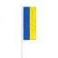 National Flag of Ukraine with flag Presenter Select