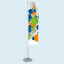 T-Pole® 200 with water-fillable base, capacity 70 l