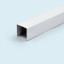 Posts: sturdy square profiles made of powder-coated steel