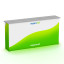 Promotion Counter LED 2x1 - printed all around, rear view