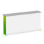 Promotion Counter LED 2x1 - printed all around, rear view