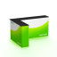Promotion Counter LED right corner - printed all around, rear view