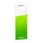 Tension banner in portrait format, cut all around