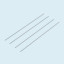 Wire stakes, single stakes for lawn signs, set of 4
