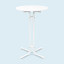 Bar Table (height 110 cm), table top diameter 70 cm & 80 cm