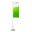 Mobile flagpole T-Pole® 100 with base that can be filled with water