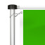 Mobile flagpole T-Pole® 200, mast head with rotatable presenter (length 120 cm) 
