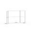 Trio module, system widths: 100 cm x 200 cm x 100 cm