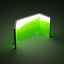 Trio module, system widths: 100 cm x 200 cm x 100 cm