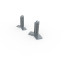 Individual parts of the accessory set keder frame flex - 45°