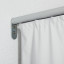 Drapes in vertical format - upper edge with curtain tape 