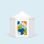 Pop Up tent Select Hexagon - wall with removable banner