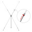 X-Display Select - height adjustment though telescopic poles