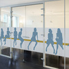 Glass decorative film - Decoration and privacy protection combined