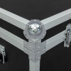 Additional corner protection with chrome-plated ball corners