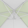 Parasol / Small umbrella with crank, view of the umbrella crown from below