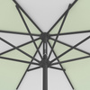 Parasol / Small umbrella with crank, view from below