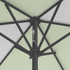 Parasol / Small umbrella with crank, detail of the pulley system