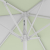 Parasol / Small umbrella with crank, detail of the pulley system
