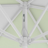 Parasol / Small umbrella with crank, detail of the pulley system