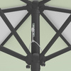 Parasol / Small umbrella with crank, detail of the pulley system