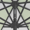 Parasol / Small umbrella with crank, detail of the pulley system