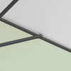 Parasol / Small umbrella with crank, robust ribs