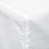 Table cover long, side edges half open, detail top