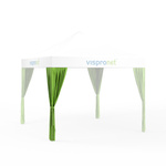 Decorative scarves light green, additionally 19 standard colors available, without print