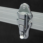 Detail: Snap lock (additionally lockable with a padlock)