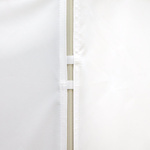 Wall with mounting loops - secure attachment to the frame