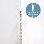 Wall with zipper - seamless, windproof connection of the tent walls