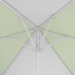 Parasol / Small umbrella with crank, view of umbrella crown from below