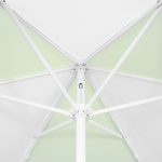 Parasol / Small umbrella with crank, view from below