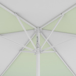 Parasol / Small umbrella with crank, view from below