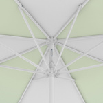Parasol / Small umbrella with crank, view from below