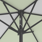 Parasol / Small umbrella with crank, detail of the pulley system