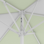 Parasol / Small umbrella with crank, detail of the pulley system