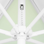 Parasol / Small umbrella with crank, detail of the pulley system