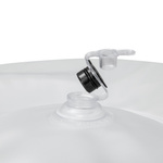 Seat stool Air: equipped with a safety valve on the underside for air inflation